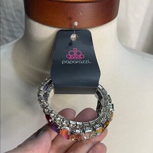 Paparazzi Vibrant Gemstone Stretch Bracelet Set of 3